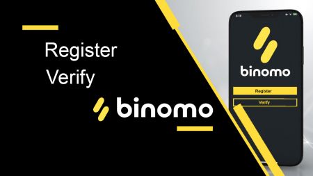 Hur man registrerar och verifierar konto i Binomo