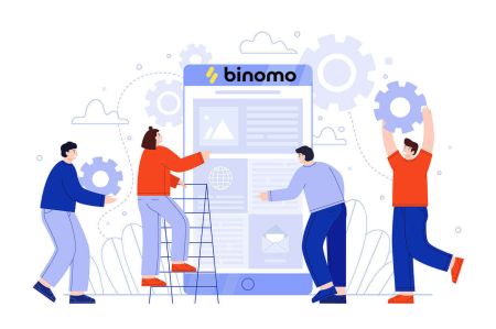 如何創建帳戶並註冊 Binomo
