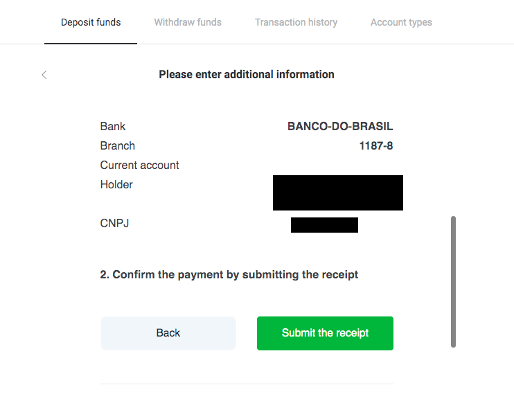 Deposit Funds in Binomo via Brazil Internet Banking (Bank Transer, Paylivre, Loterica, Itau, Boleto Rapido) and E-wallets (Picpay, Astropay, Banco do Brasil, Santander, Bradesco, Neteller, Skrill, WebMoney, Advcash) Deposit Funds in Binomo via Brazil Internet Banking (Bank Transer, Paylivre, Loterica, Itau, Boleto Rapido) and E-wallets (Picpay, Astropay, Banco do Brasil, Santander, Bradesco, Neteller, Skrill, WebMoney, Advcash)