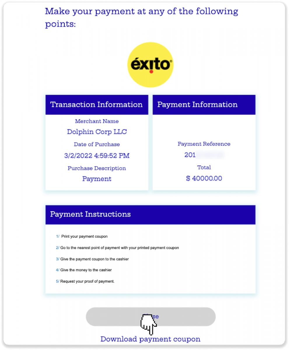 Deposit Funds in Binomo via Colombia Bank Transfer and Exito