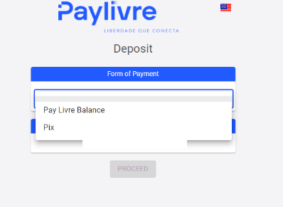 Braziliya Internet-banking (Bank Transer, Paylivre, Loterica, Itau, Boleto Rapido) va elektron hamyonlar (Picpay, Astropay, Banco do Brasil, Santander, Bradesco, Neteller, Skrill, WebMoney, Advcash) orqali Binomo-ga mablag'larni depozit qilish. Braziliya Internet-banking (Bank Transer, Paylivre, Loterica, Itau, Boleto Rapido) va elektron hamyonlar (Picpay, Astropay, Banco do Brasil, Santander, Bradesco, Neteller, Skrill, WebMoney, Advcash) orqali Binomo-ga mablag'larni depozit qilish.