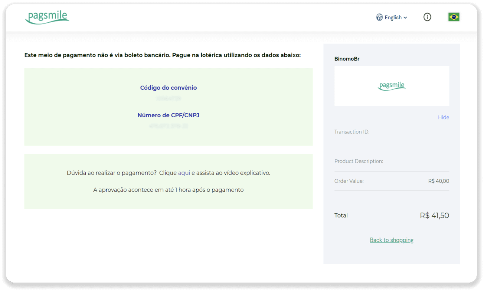 Braziliya Internet-banking (Bank Transer, Paylivre, Loterica, Itau, Boleto Rapido) va elektron hamyonlar (Picpay, Astropay, Banco do Brasil, Santander, Bradesco, Neteller, Skrill, WebMoney, Advcash) orqali Binomo-ga mablag'larni depozit qilish. Braziliya Internet-banking (Bank Transer, Paylivre, Loterica, Itau, Boleto Rapido) va elektron hamyonlar (Picpay, Astropay, Banco do Brasil, Santander, Bradesco, Neteller, Skrill, WebMoney, Advcash) orqali Binomo-ga mablag'larni depozit qilish.