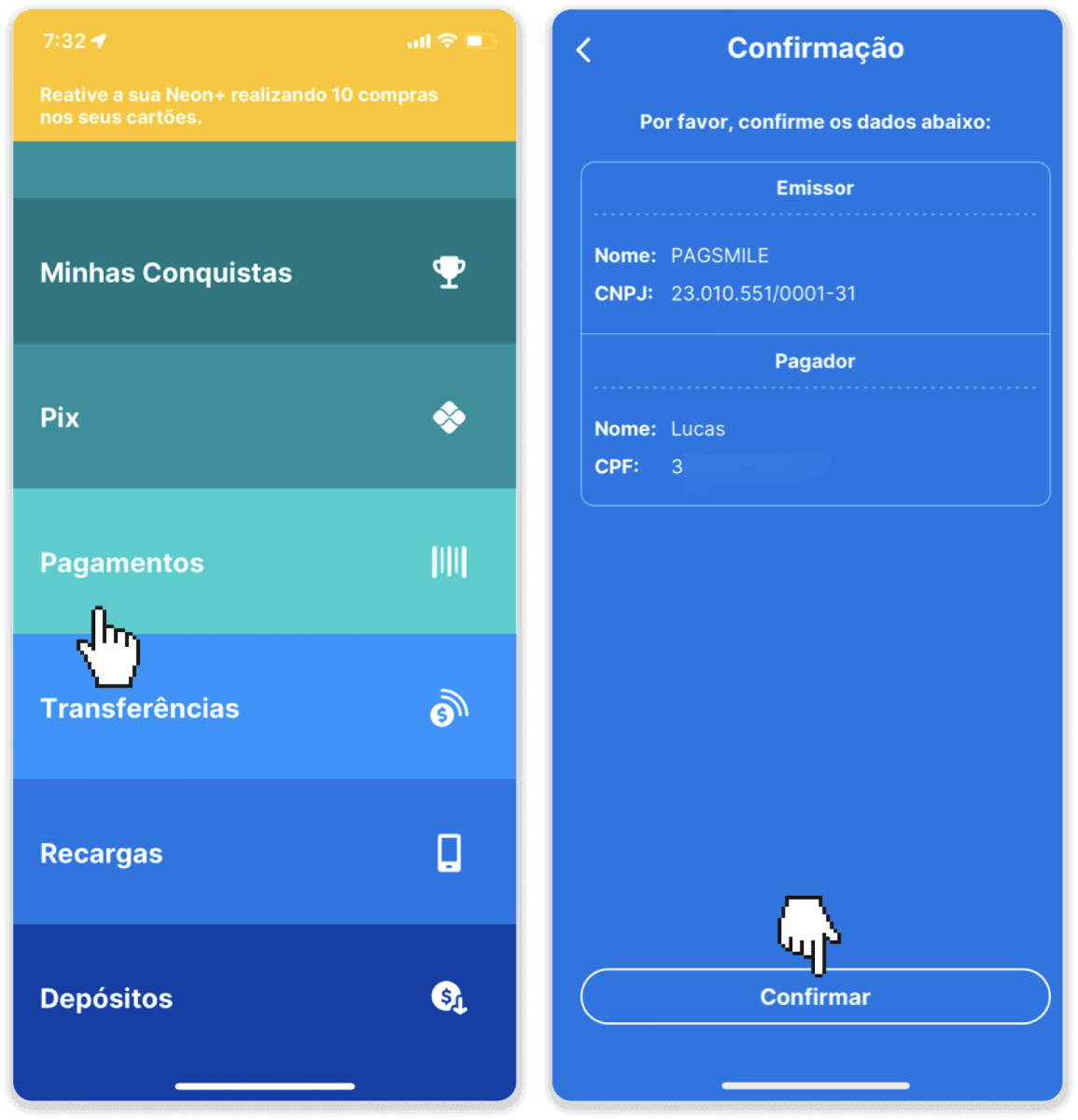 Braziliya Internet-banking (Bank Transer, Paylivre, Loterica, Itau, Boleto Rapido) va elektron hamyonlar (Picpay, Astropay, Banco do Brasil, Santander, Bradesco, Neteller, Skrill, WebMoney, Advcash) orqali Binomo-ga mablag'larni depozit qilish. Braziliya Internet-banking (Bank Transer, Paylivre, Loterica, Itau, Boleto Rapido) va elektron hamyonlar (Picpay, Astropay, Banco do Brasil, Santander, Bradesco, Neteller, Skrill, WebMoney, Advcash) orqali Binomo-ga mablag'larni depozit qilish.