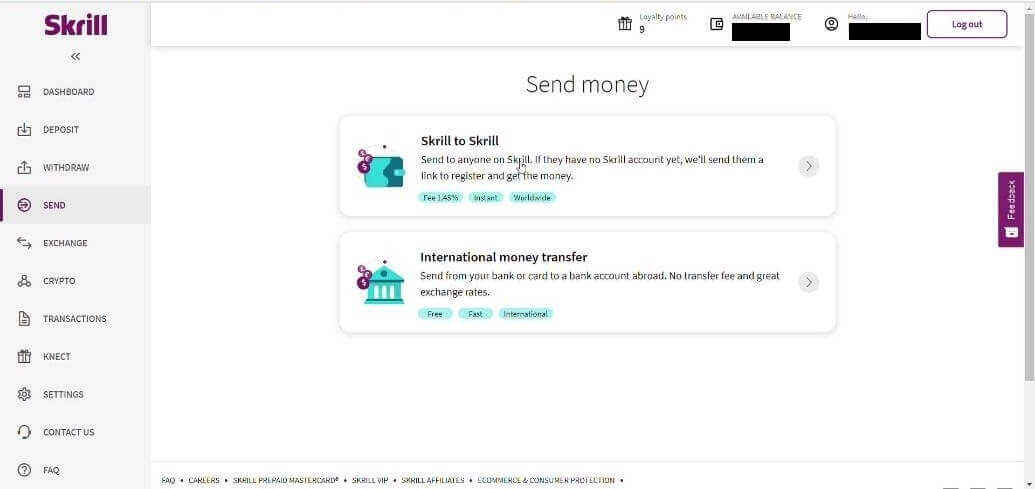 Внесите средства на Binomo через электронные кошельки (Webmoney WMZ, Picpay, Neteller, Astropay, Cash U, Skrill, ADV Cash, AstroPay Card, Perfect Money) Внесите средства на Binomo через электронные кошельки (Webmoney WMZ, Picpay, Neteller, Astropay, Cash U, Skrill, ADV Cash, AstroPay Card, Perfect Money)