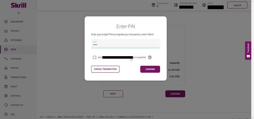 Внесите средства на Binomo через электронные кошельки (Webmoney WMZ, Picpay, Neteller, Astropay, Cash U, Skrill, ADV Cash, AstroPay Card, Perfect Money) Внесите средства на Binomo через электронные кошельки (Webmoney WMZ, Picpay, Neteller, Astropay, Cash U, Skrill, ADV Cash, AstroPay Card, Perfect Money)