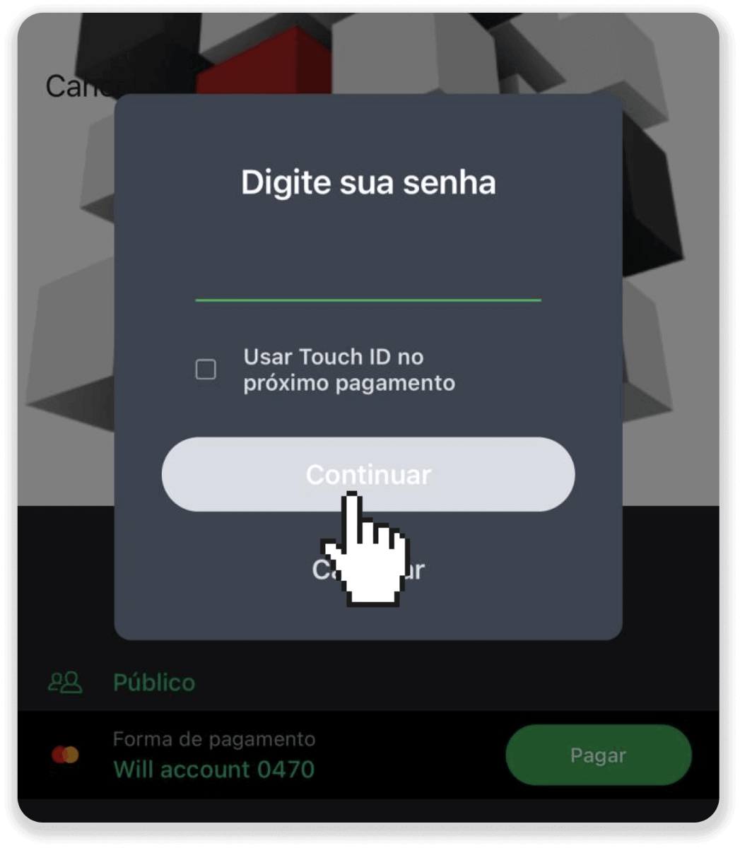 Внесите средства на Binomo через электронные кошельки (Webmoney WMZ, Picpay, Neteller, Astropay, Cash U, Skrill, ADV Cash, AstroPay Card, Perfect Money) Внесите средства на Binomo через электронные кошельки (Webmoney WMZ, Picpay, Neteller, Astropay, Cash U, Skrill, ADV Cash, AstroPay Card, Perfect Money)