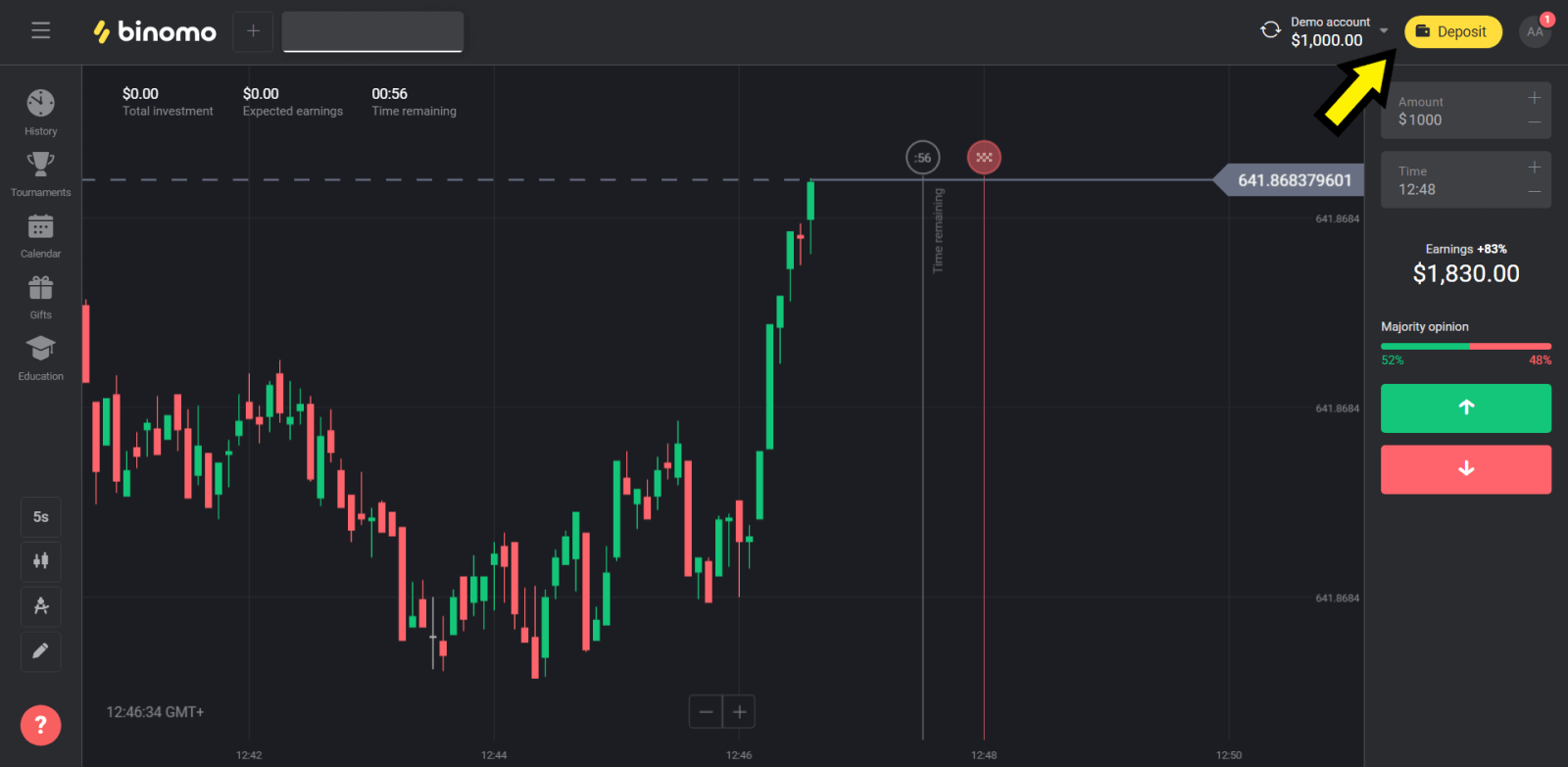 Внесите средства на Binomo через электронные кошельки (Webmoney WMZ, Picpay, Neteller, Astropay, Cash U, Skrill, ADV Cash, AstroPay Card, Perfect Money) Внесите средства на Binomo через электронные кошельки (Webmoney WMZ, Picpay, Neteller, Astropay, Cash U, Skrill, ADV Cash, AstroPay Card, Perfect Money)