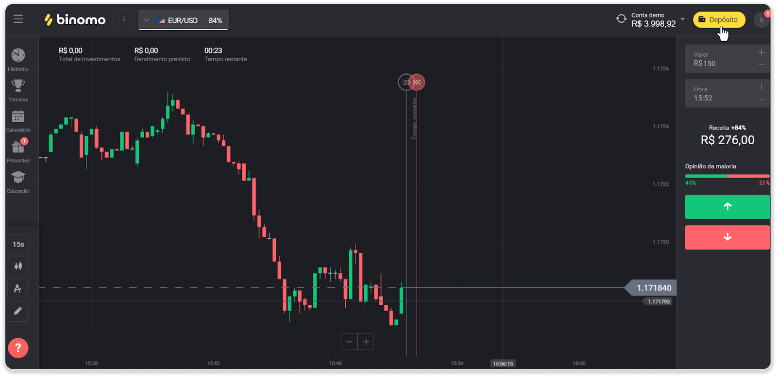 Внесите средства посредством банковского перевода (Itau, PicPay, Loterica, Boleto Rapido, Paylivre, Pagsmile, Bradesco, Santander) на Binomo Внесите средства посредством банковского перевода (Itau, PicPay, Loterica, Boleto Rapido, Paylivre, Pagsmile, Bradesco, Santander) на Binomo