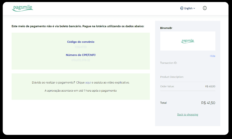 Внесите средства посредством банковского перевода (Itau, PicPay, Loterica, Boleto Rapido, Paylivre, Pagsmile, Bradesco, Santander) на Binomo Внесите средства посредством банковского перевода (Itau, PicPay, Loterica, Boleto Rapido, Paylivre, Pagsmile, Bradesco, Santander) на Binomo