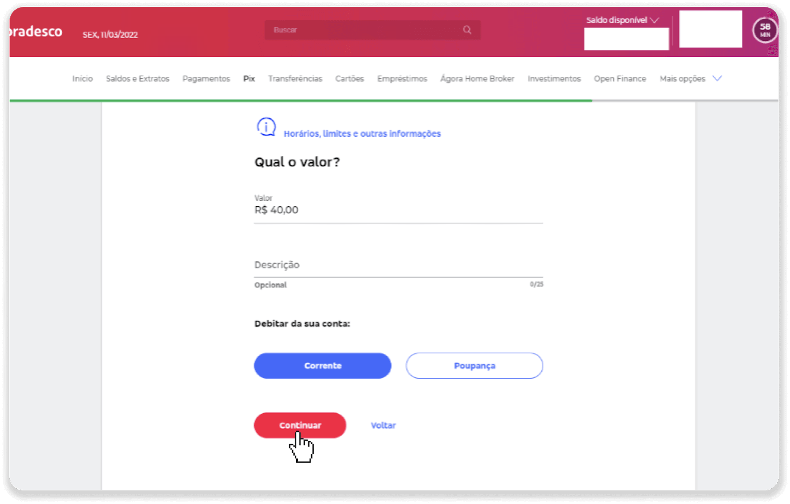 Внесите средства посредством банковского перевода (Itau, PicPay, Loterica, Boleto Rapido, Paylivre, Pagsmile, Bradesco, Santander) на Binomo Внесите средства посредством банковского перевода (Itau, PicPay, Loterica, Boleto Rapido, Paylivre, Pagsmile, Bradesco, Santander) на Binomo