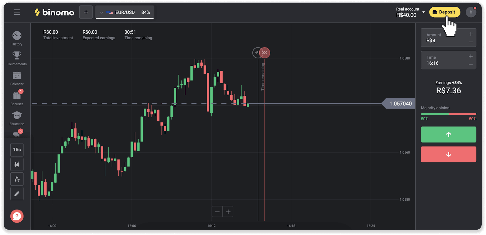 Внесите средства посредством банковского перевода (Itau, PicPay, Loterica, Boleto Rapido, Paylivre, Pagsmile, Bradesco, Santander) на Binomo Внесите средства посредством банковского перевода (Itau, PicPay, Loterica, Boleto Rapido, Paylivre, Pagsmile, Bradesco, Santander) на Binomo
