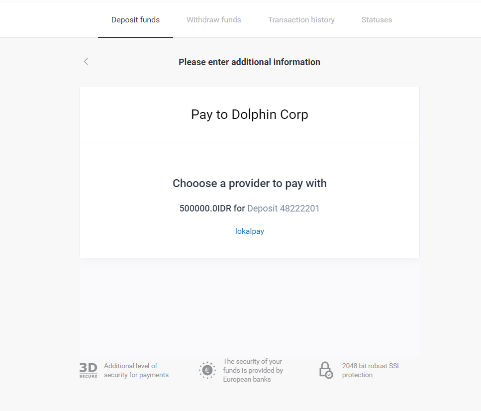 Deposit Funds in Binomo via Indonesia Bank Transfer (Virtual Account, Virtual Account Bank Mandiri, Internet Banking) Deposit Funds in Binomo via Indonesia Bank Transfer (Virtual Account, Virtual Account Bank Mandiri, Internet Banking)