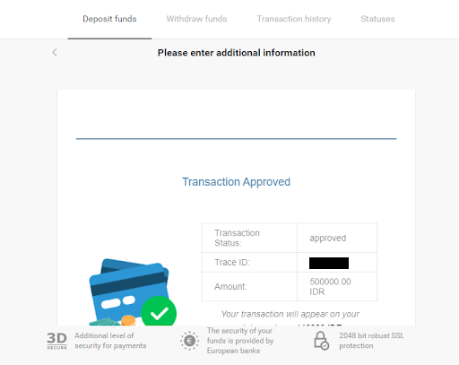 Deposit Funds in Binomo via Indonesia Bank Transfer (Virtual Account, Virtual Account Bank Mandiri, Internet Banking) Deposit Funds in Binomo via Indonesia Bank Transfer (Virtual Account, Virtual Account Bank Mandiri, Internet Banking)