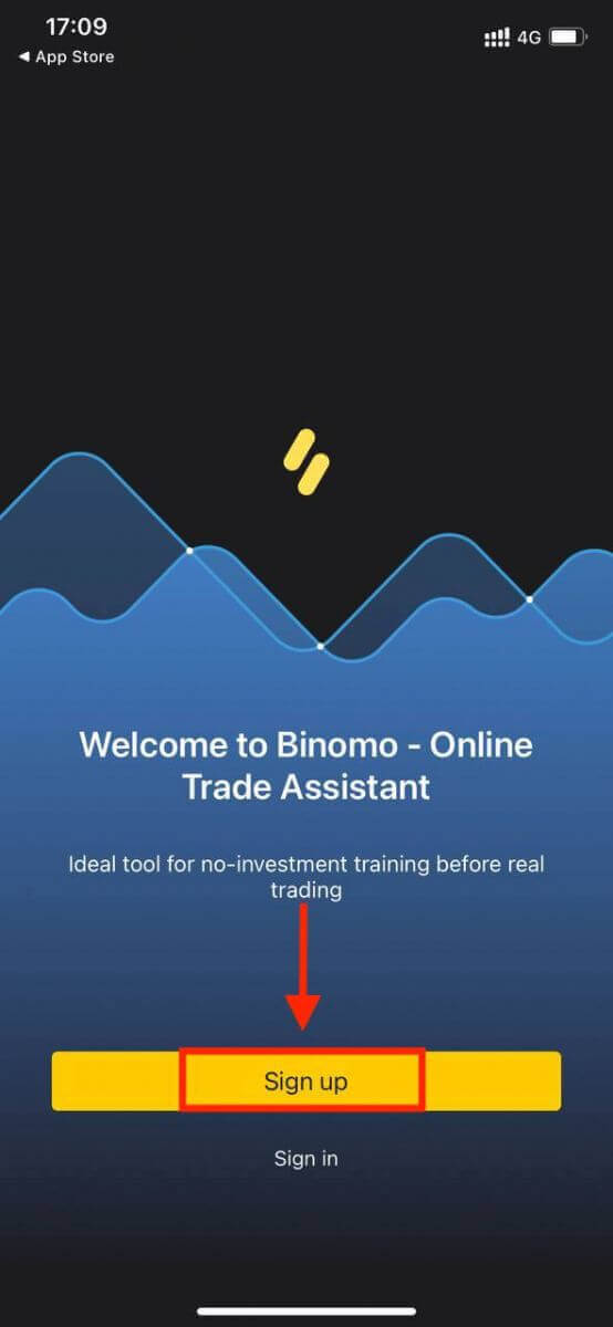 Cách mở tài khoản demo trên Binomo Cách mở tài khoản demo trên Binomo