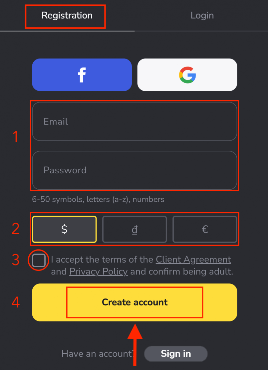 How to Open Account and Deposit in Binomo How to Open Account and Deposit in Binomo