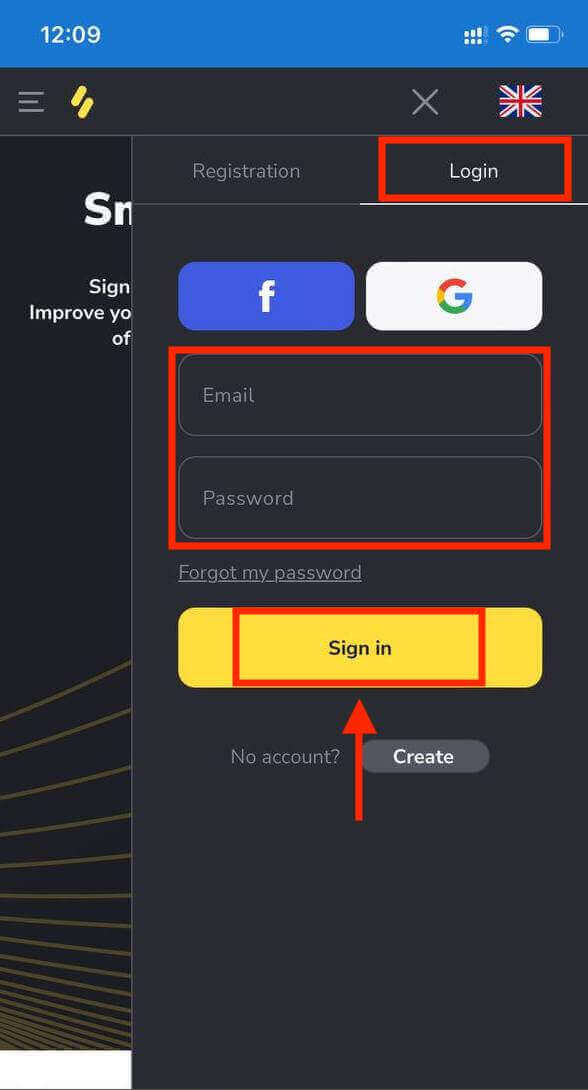 Com registrar i iniciar sessió al compte a Binomo Com registrar i iniciar sessió al compte a Binomo