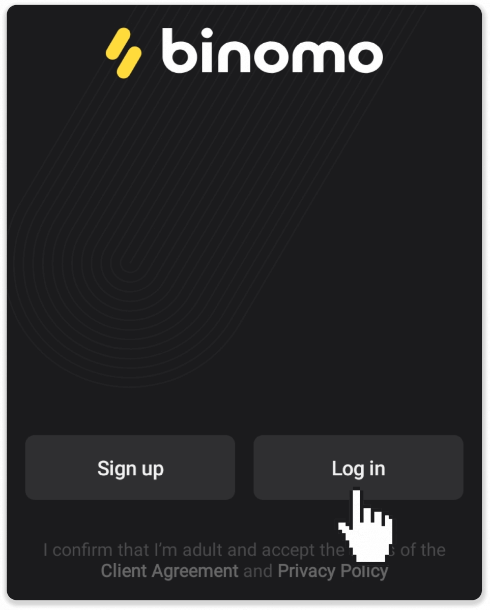 Com registrar i iniciar sessió al compte a Binomo Com registrar i iniciar sessió al compte a Binomo