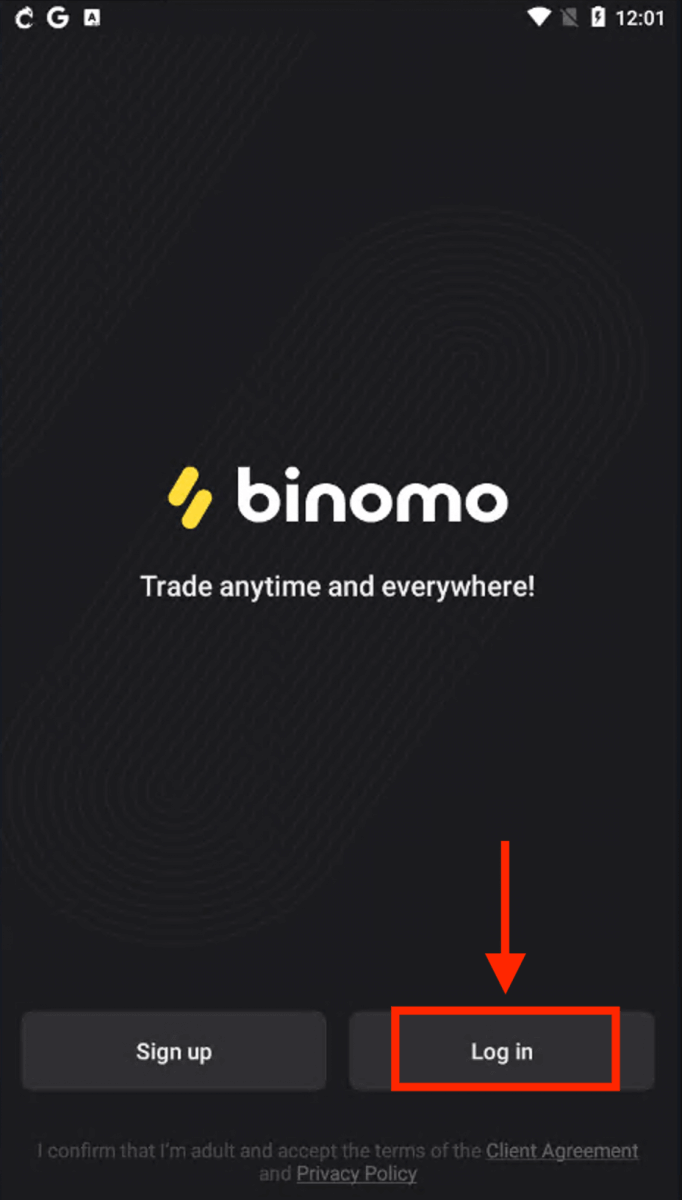 Binomo ट्रेडिंग में कैसे साइन अप करें और अकाउंट में लॉगिन करें Binomo ट्रेडिंग में कैसे साइन अप करें और अकाउंट में लॉगिन करें