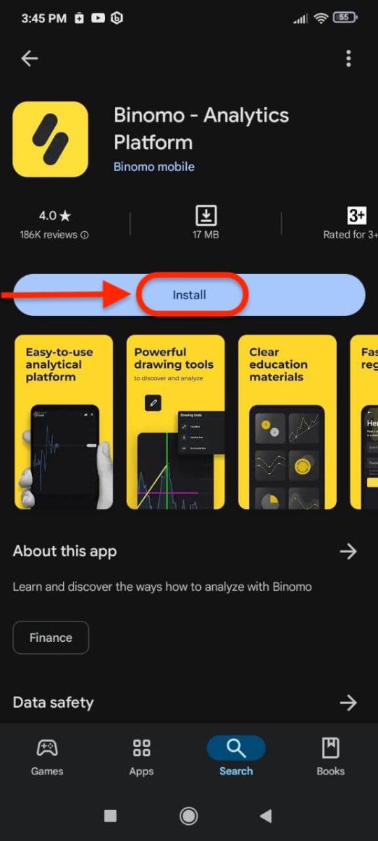 Bagaimana untuk mendaftar di Binomo