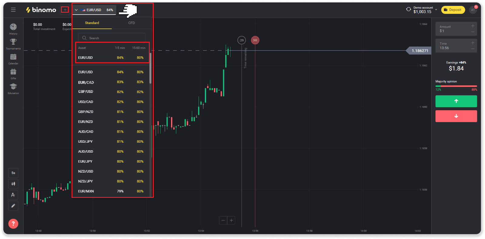 How to Trade on Binomo How to Trade on Binomo