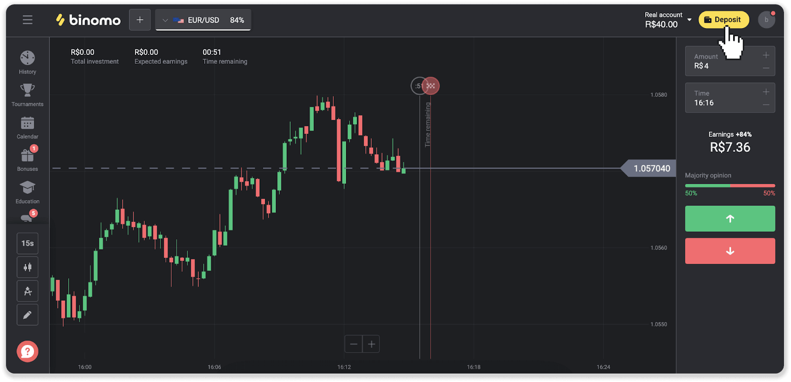 How to Withdraw and Make a Deposit in Binomo