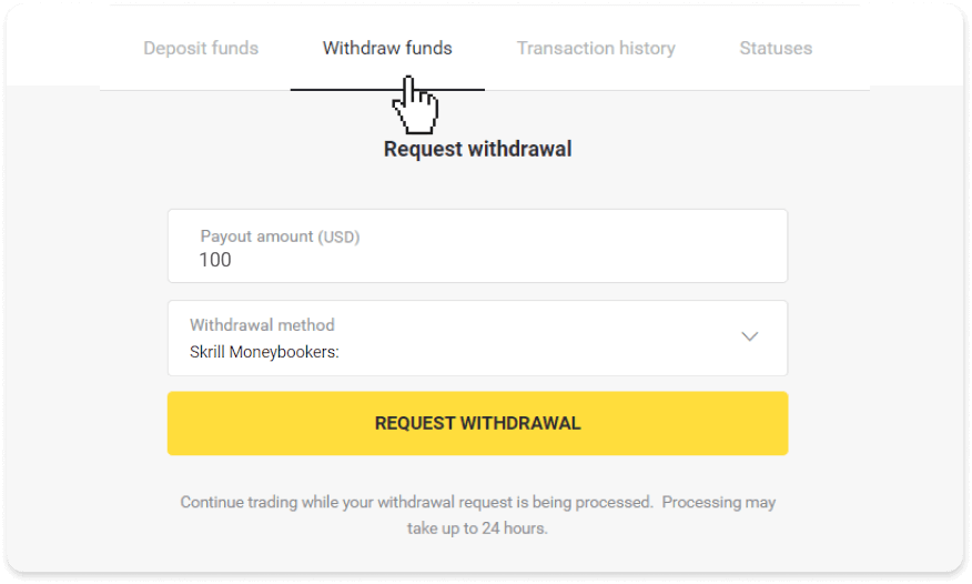 How to Withdraw and Make a Deposit in Binomo