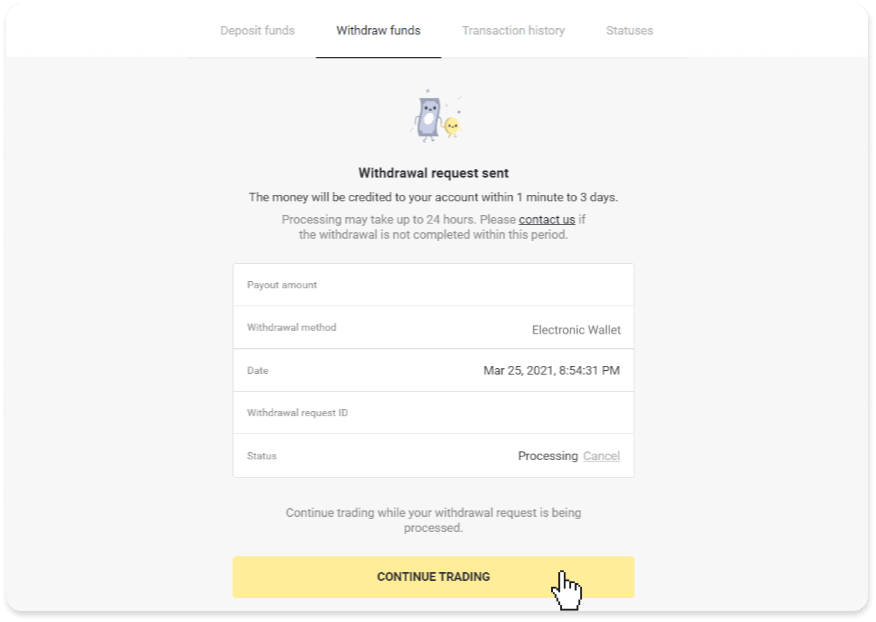 How to Withdraw and Make a Deposit in Binomo