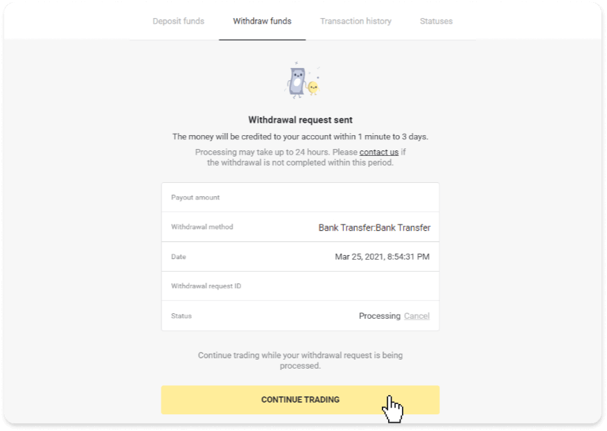 How to Withdraw and Make a Deposit in Binomo