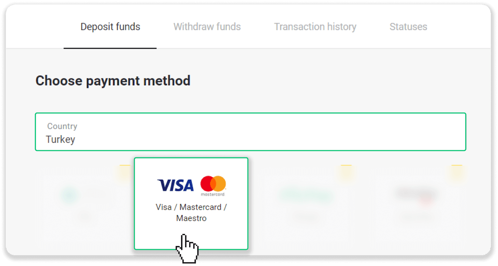 How to Withdraw and Make a Deposit in Binomo