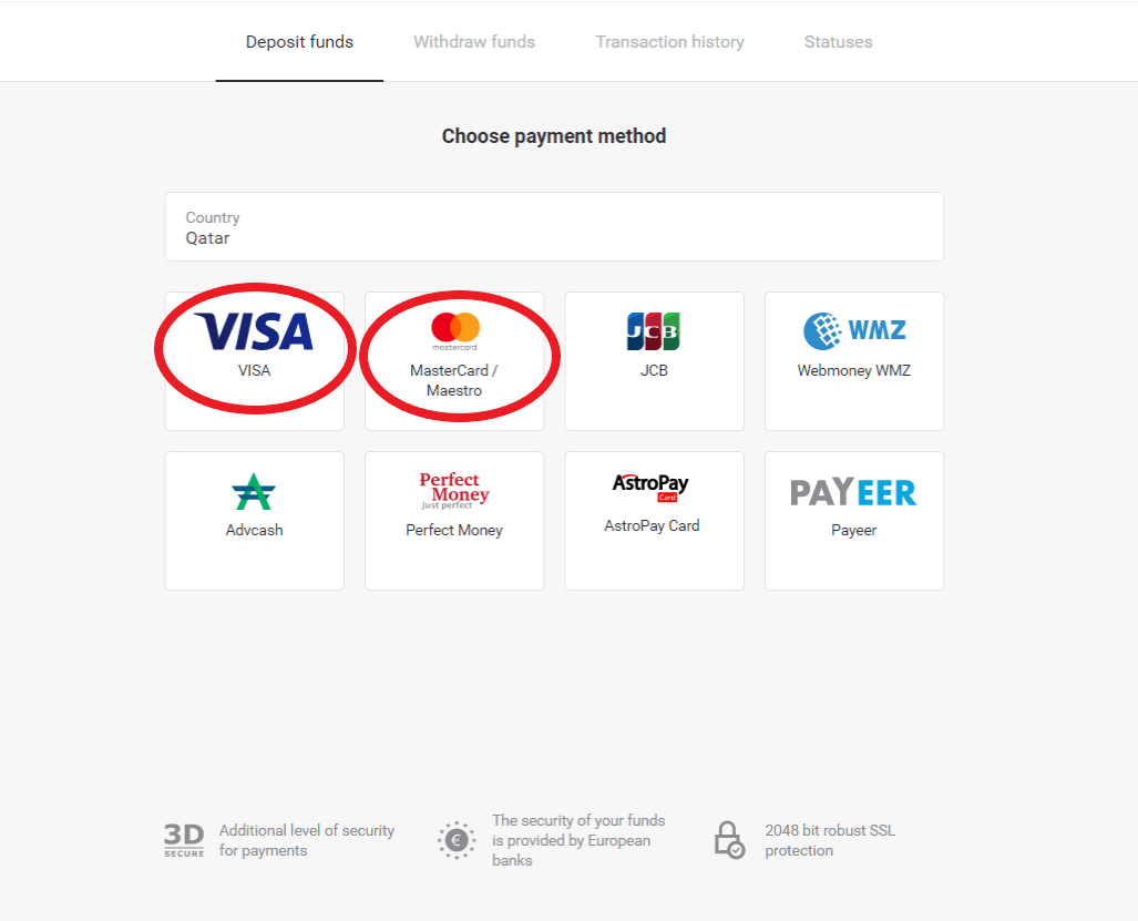 How to Withdraw and Make a Deposit in Binomo