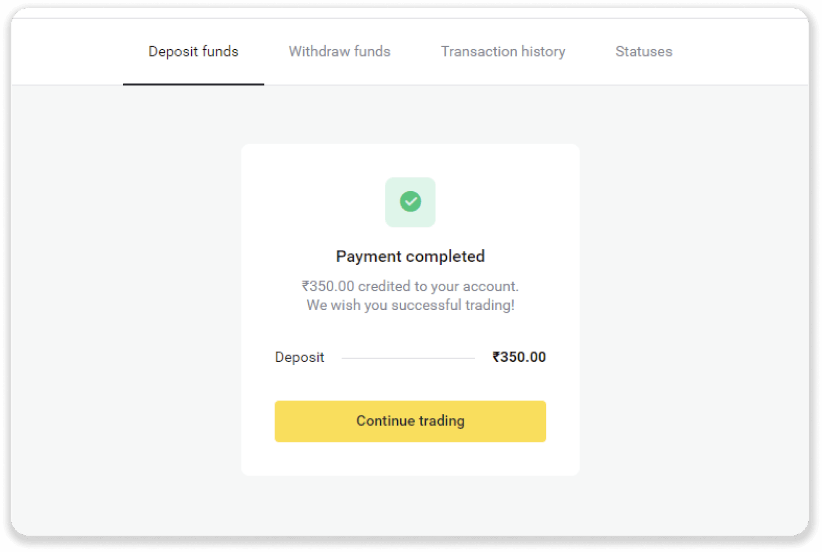 How to Withdraw and Make a Deposit in Binomo