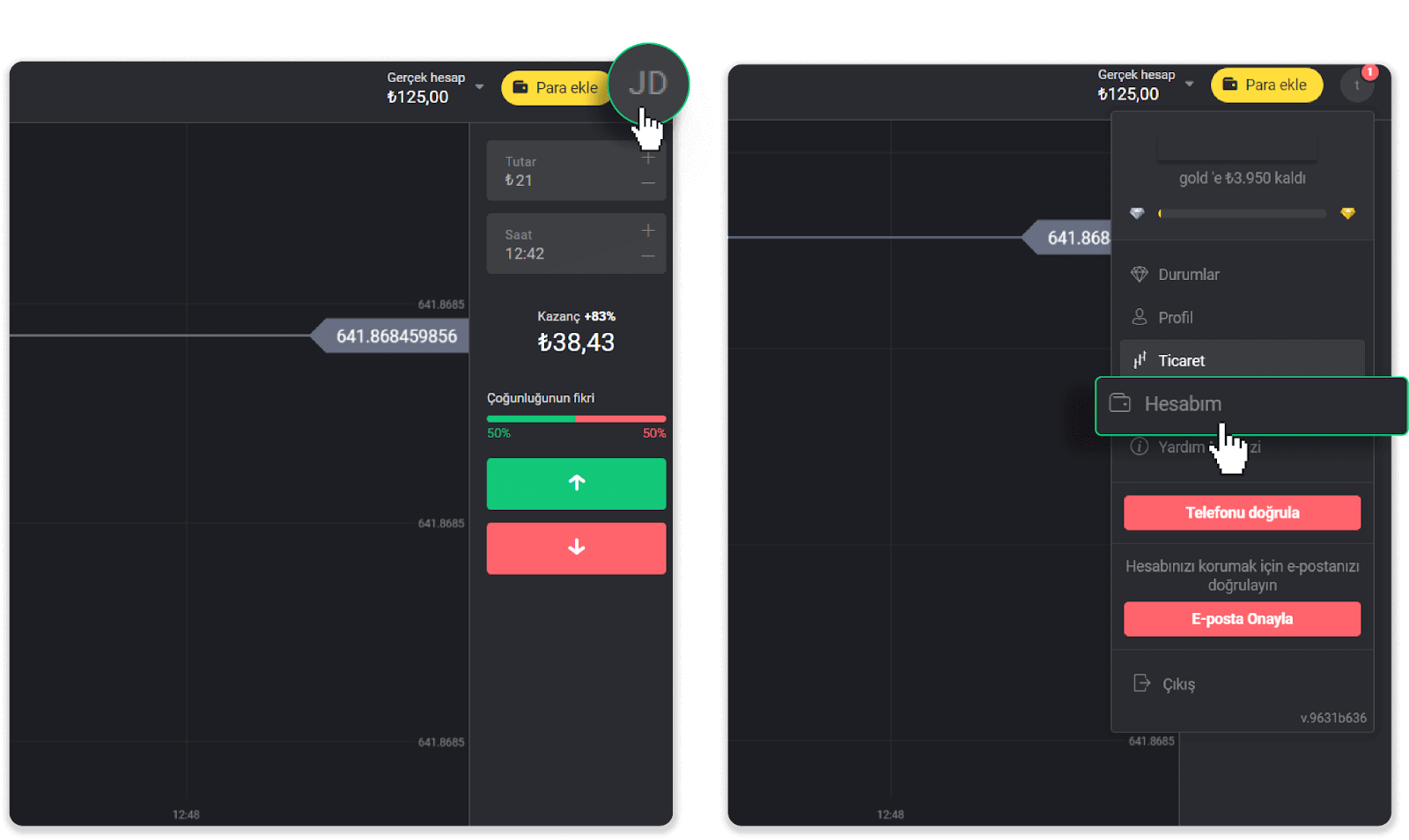 Si të tërhiqni fonde nga Binomo në portofolin tim elektronik (Payfix, Webmoney WMZ, Tpaga, Perfect Money, para ADV, PayTM, Globe Pay, AstroPay, Jeton Wallet)