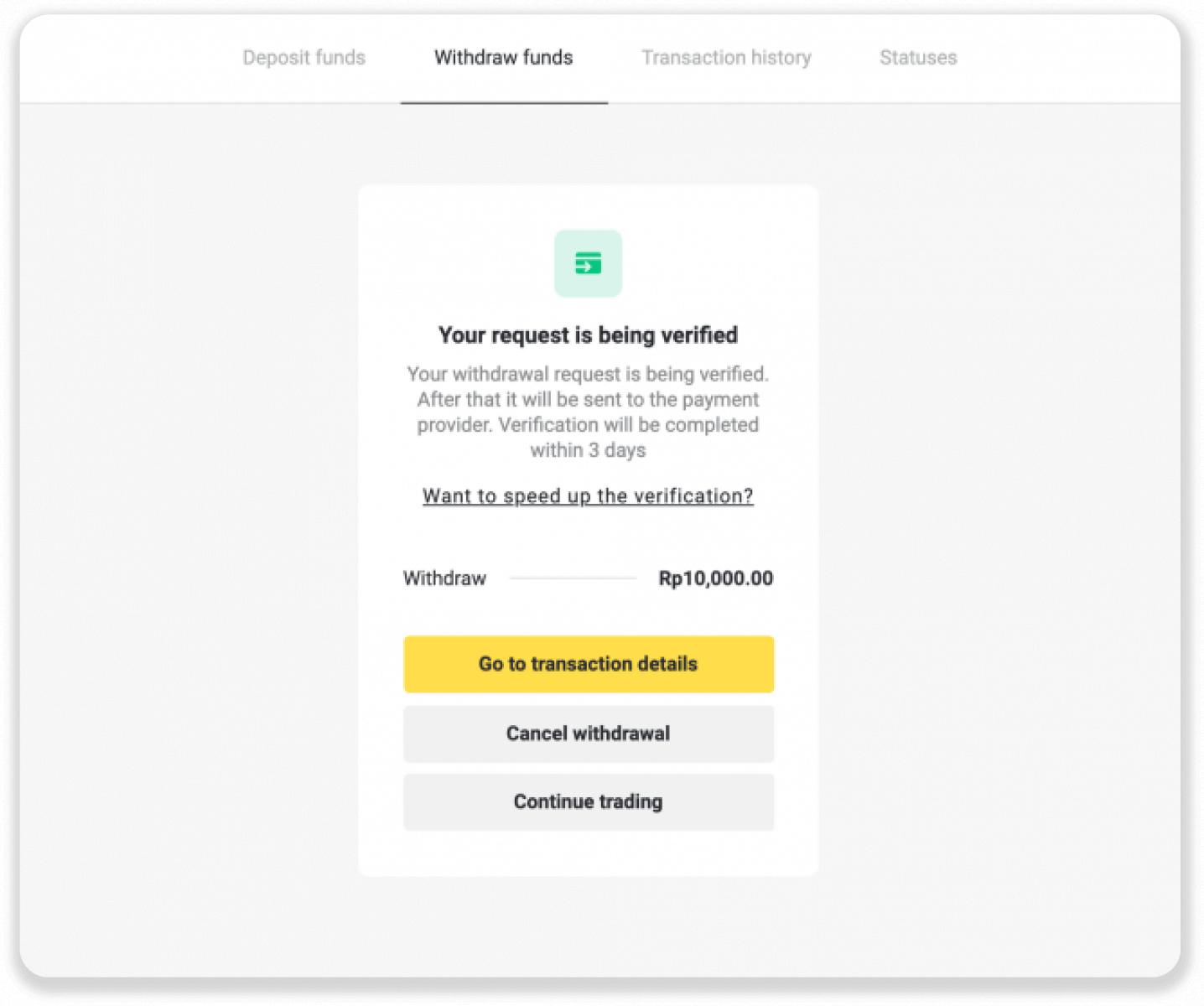 Cara Menarik Dana ke Rekening Bank saya (transfer Bank, Internet Banking, IMPS Bank Transfer, NEFT Bank Transfer, Indian Exchanger, NetBanking, Virtual Account, CEPbank, PIX) di Binomo