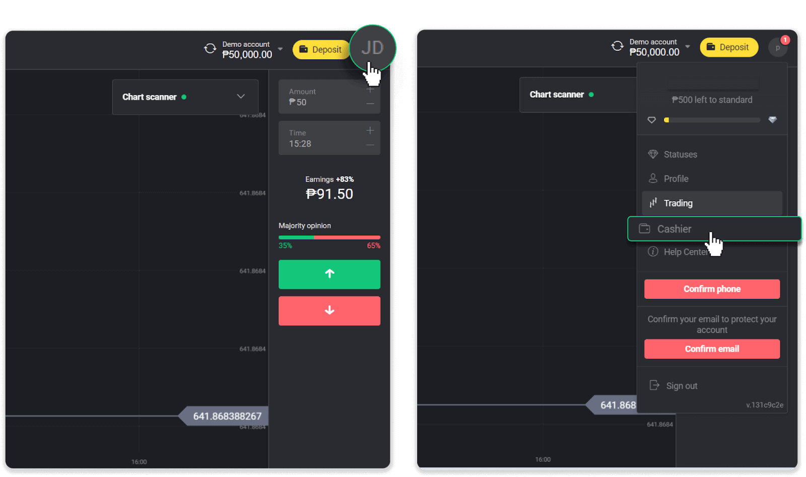 Cara Menarik Dana ke Rekening Bank saya (transfer Bank, Internet Banking, IMPS Bank Transfer, NEFT Bank Transfer, Indian Exchanger, NetBanking, Virtual Account, CEPbank, PIX) di Binomo
