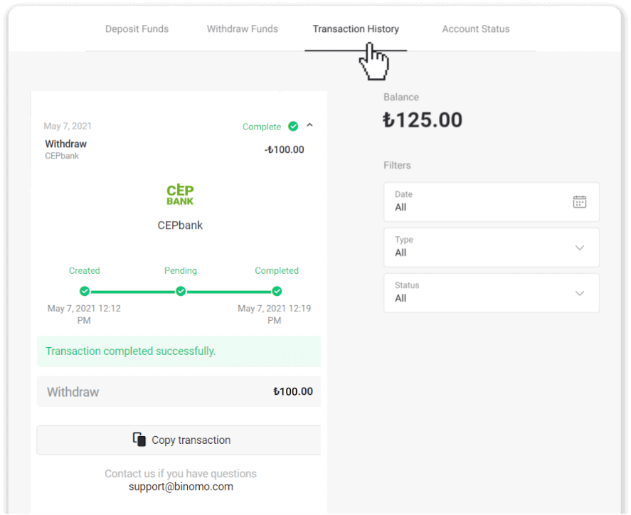 Cara Menarik Dana ke Rekening Bank saya (transfer Bank, Internet Banking, IMPS Bank Transfer, NEFT Bank Transfer, Indian Exchanger, NetBanking, Virtual Account, CEPbank, PIX) di Binomo