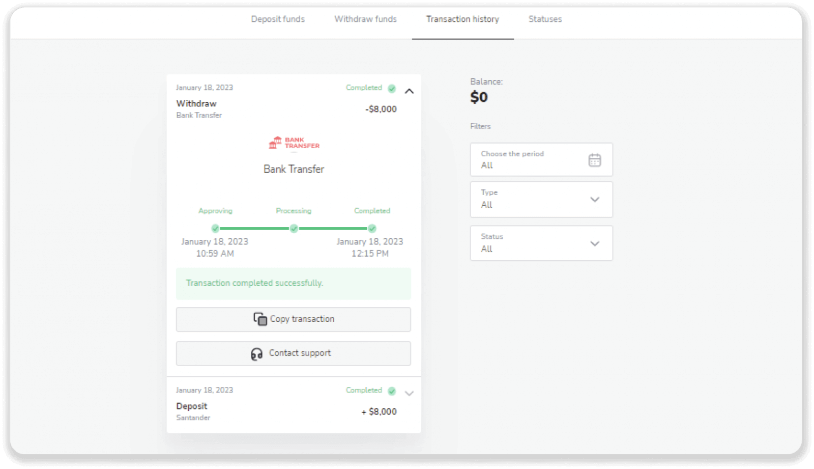 Cara Menarik Dana ke Rekening Bank saya (transfer Bank, Internet Banking, IMPS Bank Transfer, NEFT Bank Transfer, Indian Exchanger, NetBanking, Virtual Account, CEPbank, PIX) di Binomo