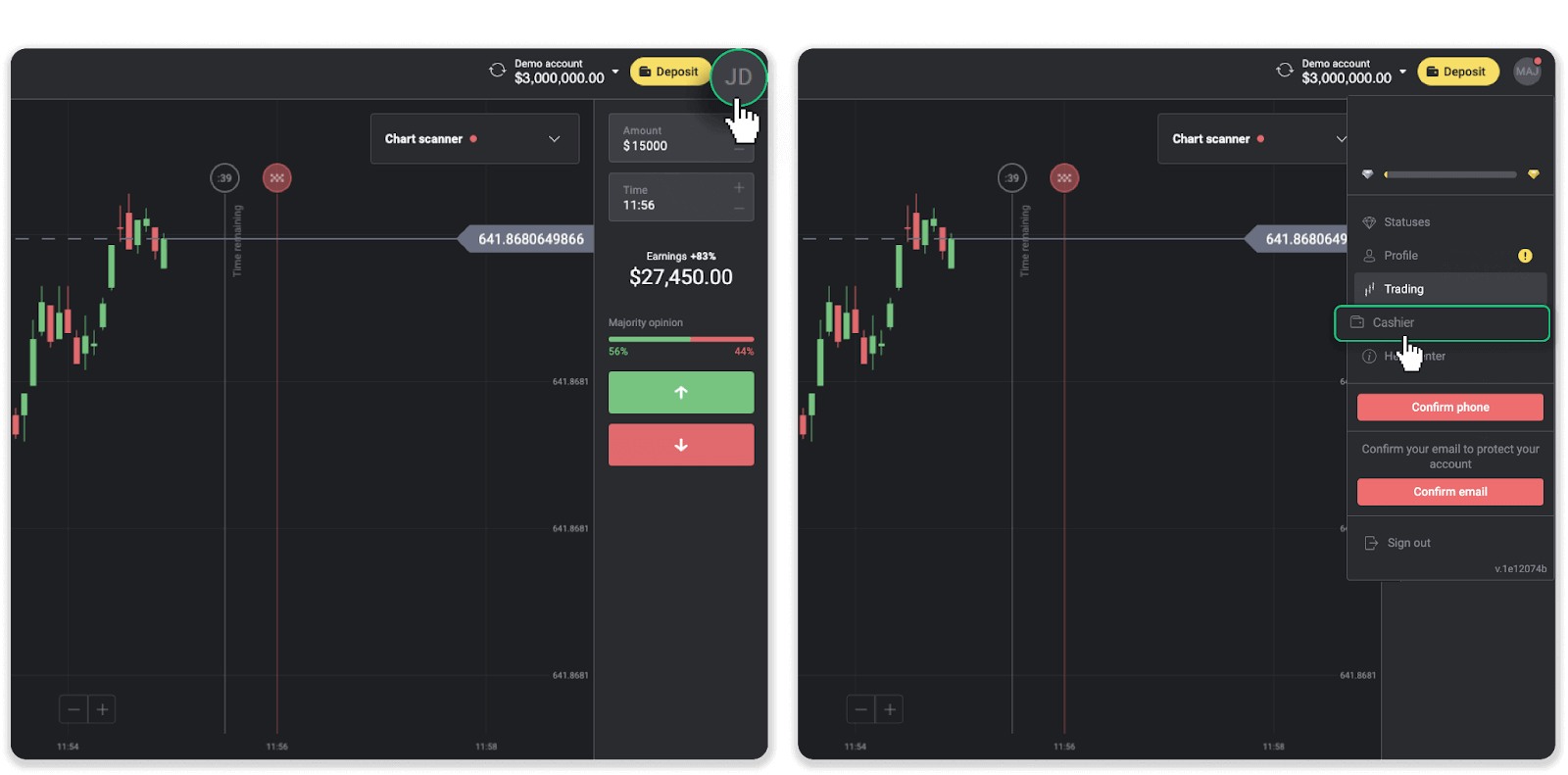 Cara Menarik Dana ke Rekening Bank saya (transfer Bank, Internet Banking, IMPS Bank Transfer, NEFT Bank Transfer, Indian Exchanger, NetBanking, Virtual Account, CEPbank, PIX) di Binomo