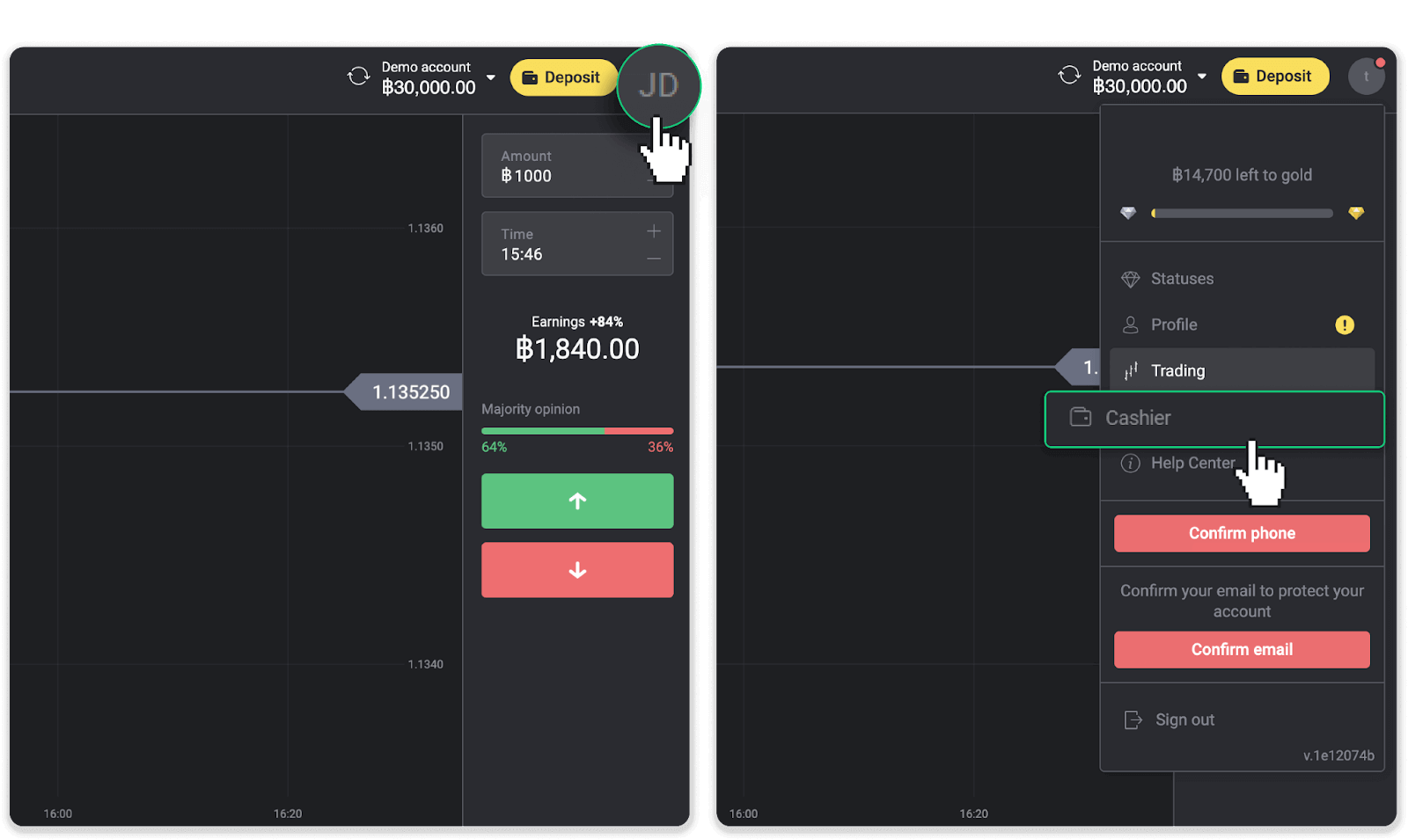 Cara Menarik Dana ke Rekening Bank saya (transfer Bank, Internet Banking, IMPS Bank Transfer, NEFT Bank Transfer, Indian Exchanger, NetBanking, Virtual Account, CEPbank, PIX) di Binomo