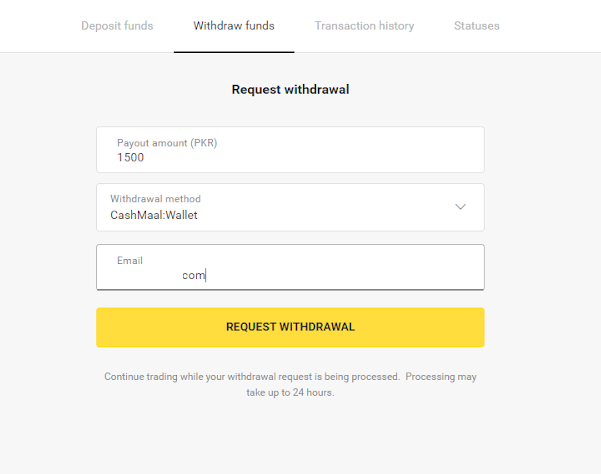 How to Withdraw Funds to my Bank Account in Binomo How to Withdraw Funds to my Bank Account in Binomo
